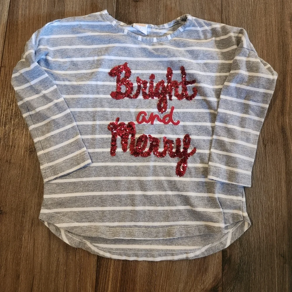 Gymboree Merry and‎ Bright Christmas Long Sleeve Shirt